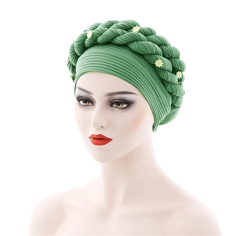 Double Braid Halo Turban